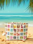 Zoozie Bags YLC.PJ.050 Bolsa de Playa Grande 55x36x15 cm